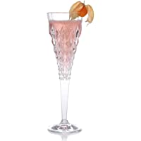Los mejores  - RCR Juego de 6 Copas de Cristal Luxion de la colección Enigma champán de 210 ml. Modelo: 25755020006- Glass- Champagne…